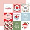 Echo Park - Strawberry Fields Paper - 4x4 Journaling Cards