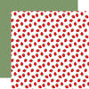 Echo Park - Strawberry Fields Paper - Berries And Cream