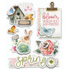 Simple Stories - Simple Vintage Spring Garden Layered Chipboard