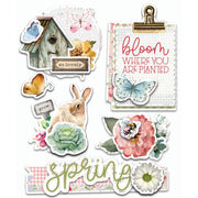 Simple Stories - Simple Vintage Spring Garden Layered Chipboard