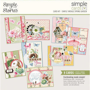 Simple Stories - Simple Cards Card Kit - Simple Vintage Spring Garden