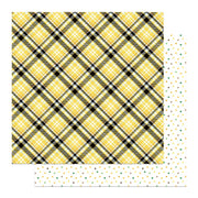 Photo Play - Sweet As Honey 2 Paper - Welcome Plaid