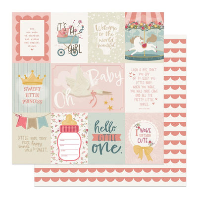 Photo Play - Sweet Little Princess Paper - Hello Little One