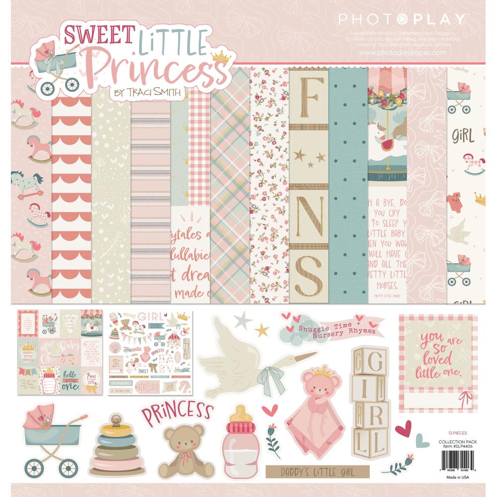 Photo Play - Sweet Little Princess 12x12 Collection Pack