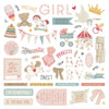 Photo Play - Sweet Little Princess Element Sticker Sheet 12x12