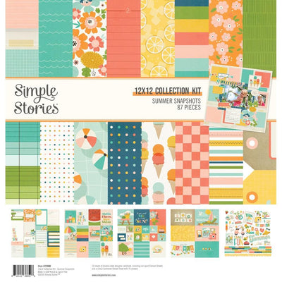Simple Stories - Summer Snapshots Collection Kit 12