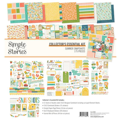 Simple Stories - Summer Snapshots Collector's Essential Kit 12