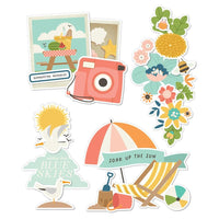 Simple Stories - Summer Snapshots Layered Chipboard