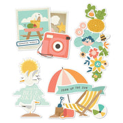 Simple Stories - Summer Snapshots Layered Chipboard