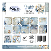 3Quarter Designs - Snowflake Season 6x6 Pack