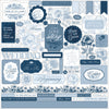 Echo Park - Save the Date Element Sticker Sheet 12x12