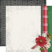 Simple Stories - Simple Vintage Dear Santa Paper - Holly + Jolly