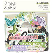 Simple Stories - Simple Vintage Life In Bloom Bits & Pieces 44/Pkg