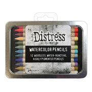 Tim Holtz Distress Watercolor Pencils 12/Pkg - Set 6