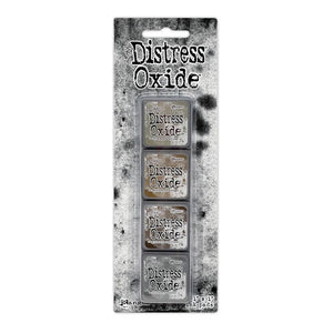 Tim Holtz - Distress Mini Oxide Ink Pads 4/Pkg - Kit #12