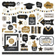 Photo Play - The Graduate 12x12 Element Sticker Sheet