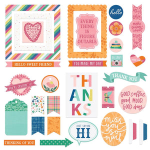 Photo Play - This Happy Life Ephemera Cardstock Die-Cuts