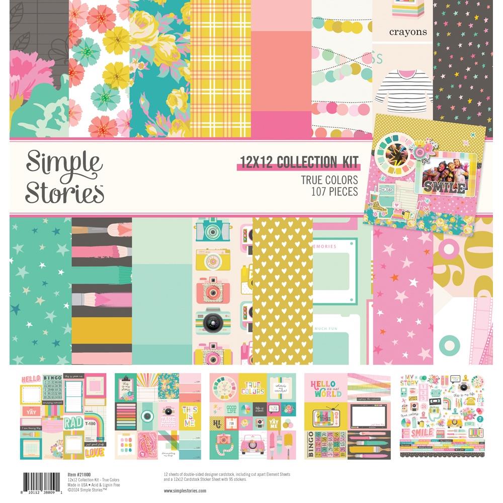 Simple Stories - True Colors 12x12 Collection Kit
