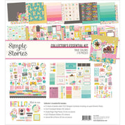 Simple Stories - True Colors Collector's Essential Kit 12"X12"