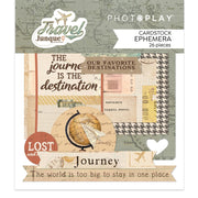 Photo Play - Travel Junque Ephemera Cardstock Die-Cuts