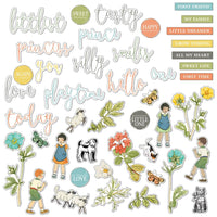 49 and Market - Toddler Time Chipboard Set