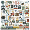 Echo Park - It's Time to Travel Element Sticker Sheet