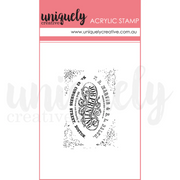 Uniquely Creative - Vintage Printer Making Mini Stamp