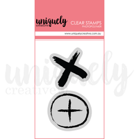 Uniquely Creative - Grunge Markers Photopolymer Stamp