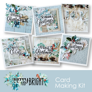 Uniquely Creative - Merry & Bright Card Marking Kit