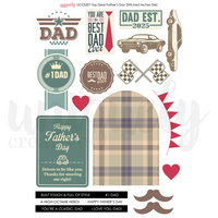 Uniquely Creative - Father's Day Top Gear Cut-a-Part Sheet
