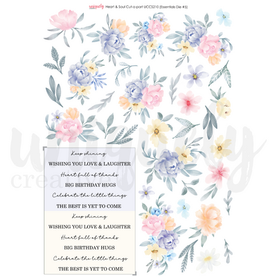 Uniquely Creative - Heart & Soul Cut-a-Part Sheet
