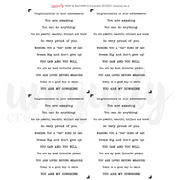 Uniquely Creative - Heart & Soul Mini Cut-a-Part Sheet