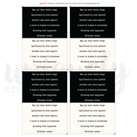 Uniquely Creative - Dressed in Daydreams Mini Cut-a-Part Sheet