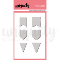 Uniquely Creative - Bunting Elements Die