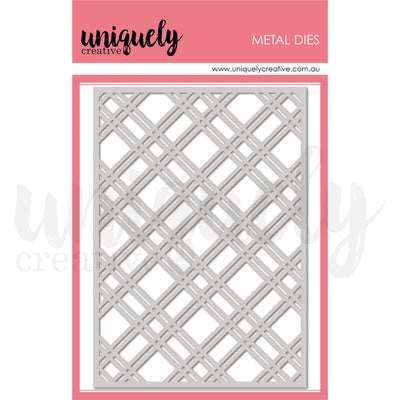 Uniquely Creative - Plaid Coverplate Die