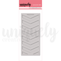 Uniquely Creative - Chevron Border Die