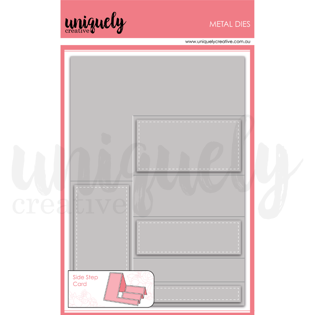 Uniquely Creative - Side Stepper Card Die
