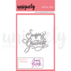Uniquely Creative - Season's Greetings Die
