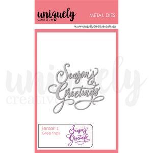 Uniquely Creative - Season's Greetings Die