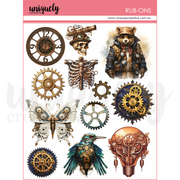 Uniquely Creative - Steampunk Rub-ons