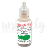 Uniquely Creative - UNIQOLOUR Pigment Powder - Emerald Green - 18ml