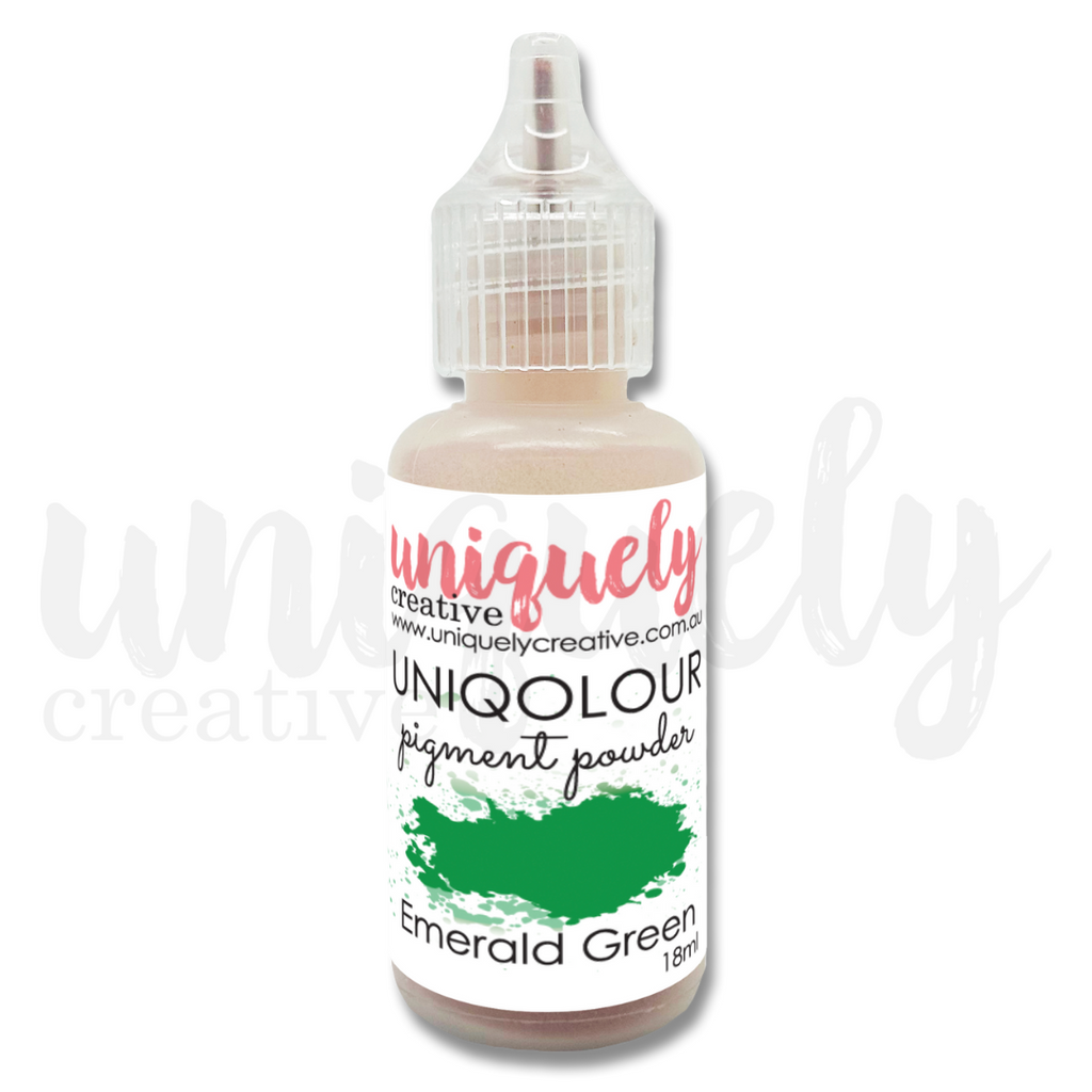 Uniquely Creative - UNIQOLOUR Pigment Powder - Emerald Green - 18ml