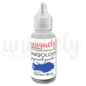 Uniquely Creative - UNIQOLOUR Pigment Powder - Denim Blue - 18ml