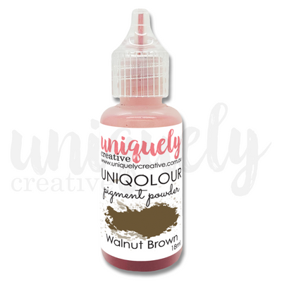 Uniquely Creative - UNIQOLOUR Pigment Powder - Walnut Brown - 18ml