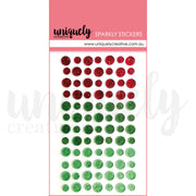 Uniquely Creative - Christmas Sparkly Stickers
