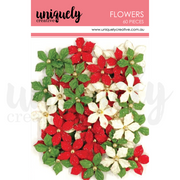 Uniquely Creative - Home for Christmas Flowers 60/Pkg