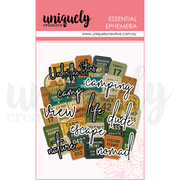 Uniquely Creative - Field Notes Campsite Tickets & Titles Ephemera