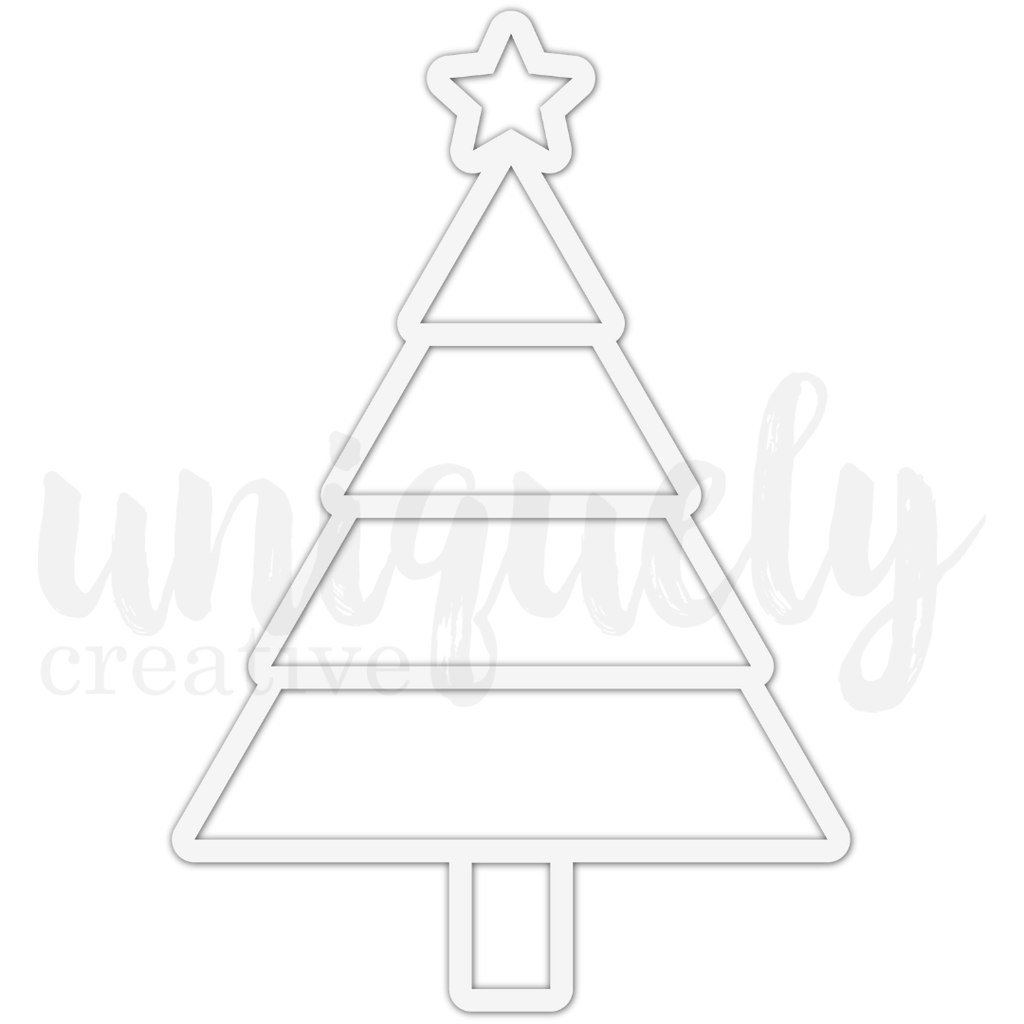 Uniquely Creative - Christmas Tree Overlay