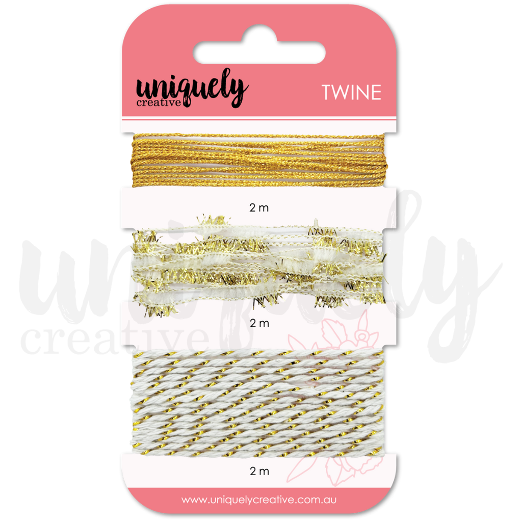 Uniquely Creative - Gilded Threads Twine | All About Scrapbooks Australia