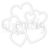 Uniquely Creative - Oh So Lovely Heart Overlay
